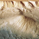 Vista en perspectiva de Tithonium Chasma, generada a partir de datos recopilados por Mars Express Orbiter.